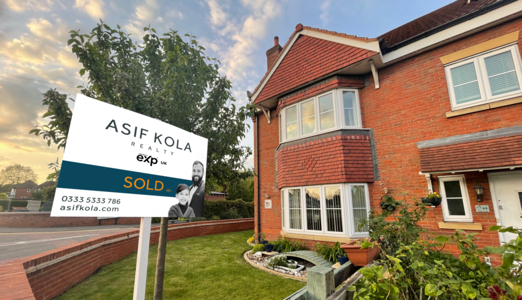 Estate Agent Sold Board