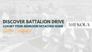 Luxury four bedroom detached family home on Battalion Drive in Sutton Coldfield built in 2023
